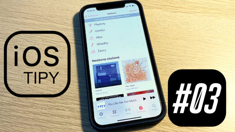 iOS TIPY #03: Přehrát jen staženou hudbu