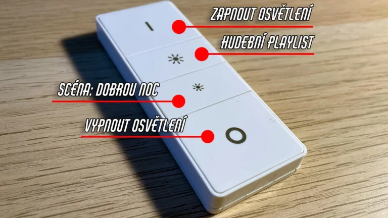 Ovládejte HomePod ovladačem na světlo