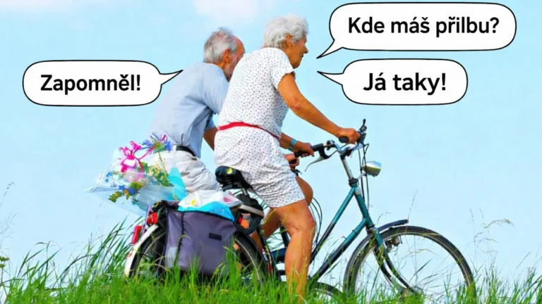 Nejvážnější nehody: senioři bez přilby