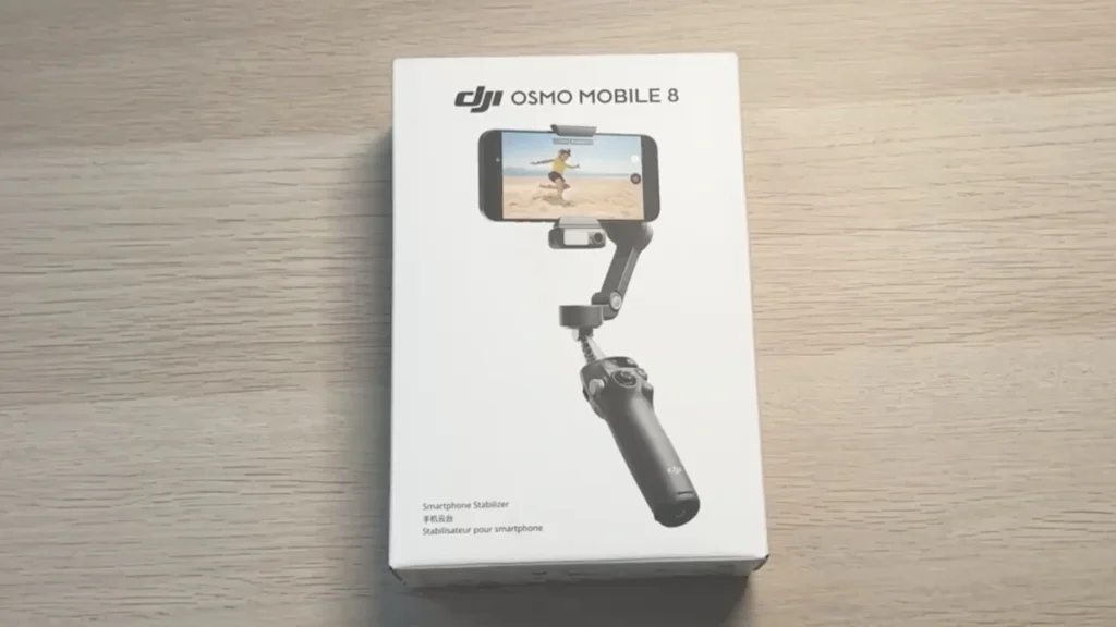 DJI Osmo Mobile 8 – unboxing