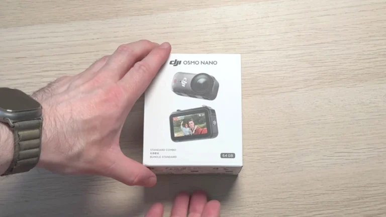 DJI Osmo Nano 6 – unboxing